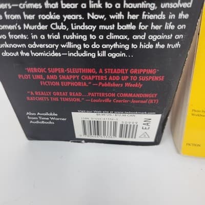 JAMES PATTERSON Womens Murder Club Lot 4th of July 6th Target 10th Anniv. PB Set - Thumbnail 15