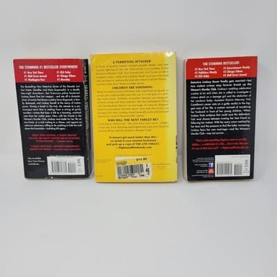 JAMES PATTERSON Womens Murder Club Lot 4th of July 6th Target 10th Anniv. PB Set - Thumbnail 11