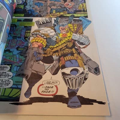 MARVEL X Force 16 X Cutioners Song Part 4 Cable Domino 1992 VF Comic Book - Thumbnail 12