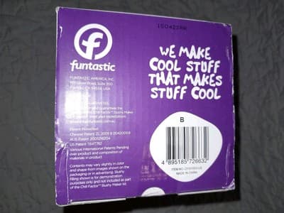 Chill Factor Slushy Maker 16.9oz Tutti Fruity Blue NEW Sealed Funtastic - Thumbnail 7