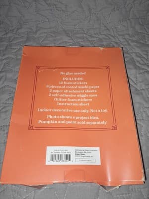 Hyde and Eek Boutique Pumpkin Witch Craft Kit Halloween New - Thumbnail 2