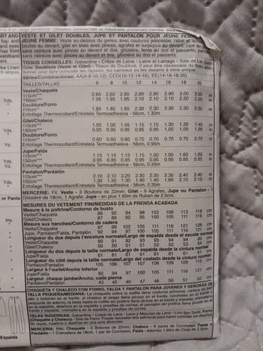 McCalls 4601 Y2K Jacket & Vest, Skirt Pants Streetwear Pattern 10 12 14 16 UC - Thumbnail 4