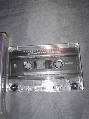 Cassette Tape 1995 Mannheim Steamroller Christmas in the Air by Chip Davis - Thumbnail 3