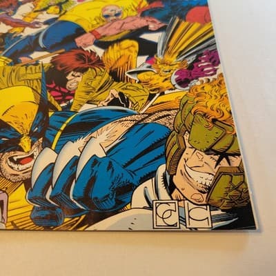 MARVEL X Force 16 X Cutioners Song Part 4 Cable Domino 1992 VF Comic Book - Thumbnail 3