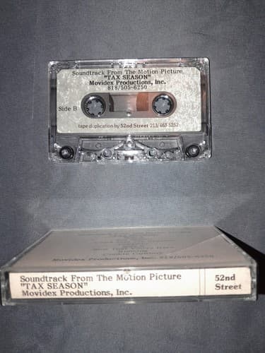 Cassette Tape Soundtrack From The Motion Picture Tax Season Rare - Thumbnail 3