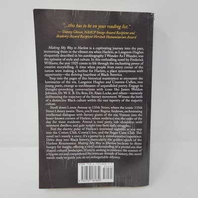 Making My Way To Harlem A Novel About the Harlem Renaissance Signed Personalized - Thumbnail 3