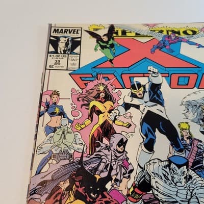 MARVEL X Factor 39 Inferno Longshot Rogue Wolverine 1989 Comic Book - Thumbnail 6