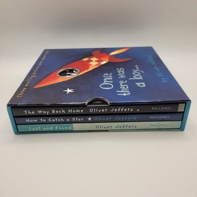 Once There Was A Boy | Boxed Set: Oliver Jeffers 3 Picture Books w/ Slipcase - Image 1