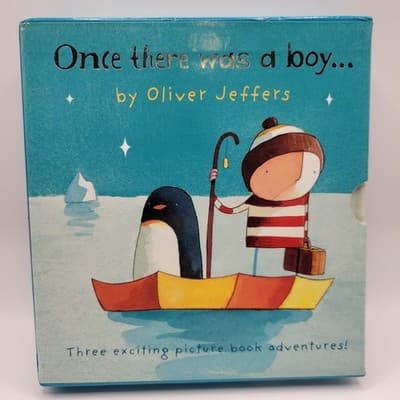 Once There Was A Boy | Boxed Set: Oliver Jeffers 3 Picture Books w/ Slipcase - Thumbnail 2
