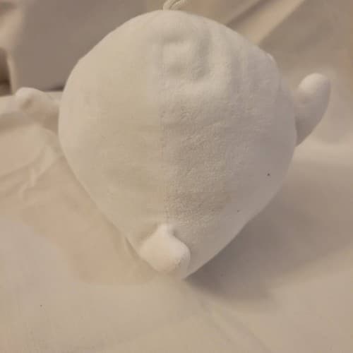 Nintendo Boo Plush Ghost Character Smiling Face 6 In White Toy - Thumbnail 3