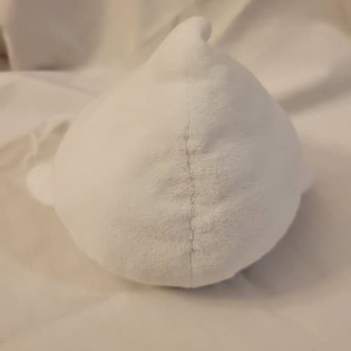 Nintendo Boo Plush Ghost Character Smiling Face 6 In White Toy - Thumbnail 4