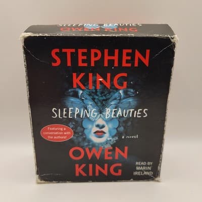 Sleeping Beauties Audiobook Box Set – Stephen King & Owen King 21 CDs Unabridged - Thumbnail 3