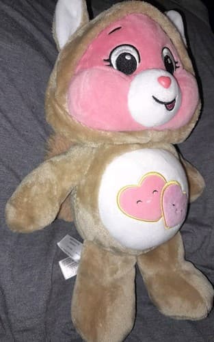 Care Bears Unlock the Magic Love A Lot In Fox Costume 13 Inches - Thumbnail 3