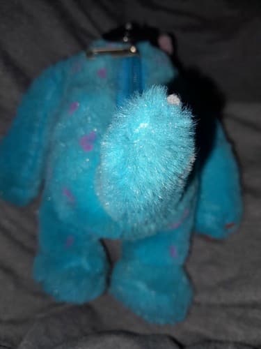Disney Pixar Monsters University Plush Coin Purse Bag Clip Key Chain 7 Inch - Thumbnail 4