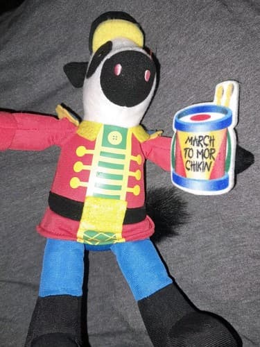 Chick-fil-A Plush Cow Toy Holiday Christmas Toy Nutcracker Soldier Drummer - Thumbnail 3