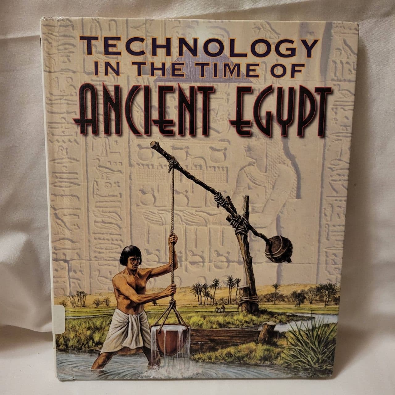 Technology in the Time of Ancient Egypt by Judith Crosher Hardcover Raintree - Image 1