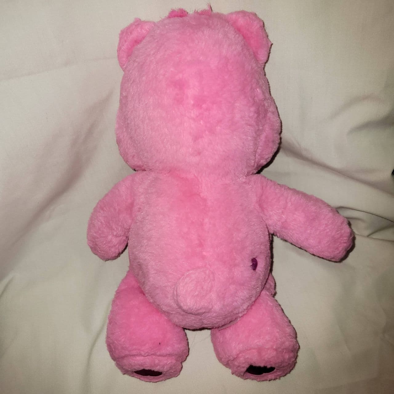 Care Bears Cheer Bear Plush Pink Rainbow Belly Soft Stuffed Animal Toy 14" - Thumbnail 7