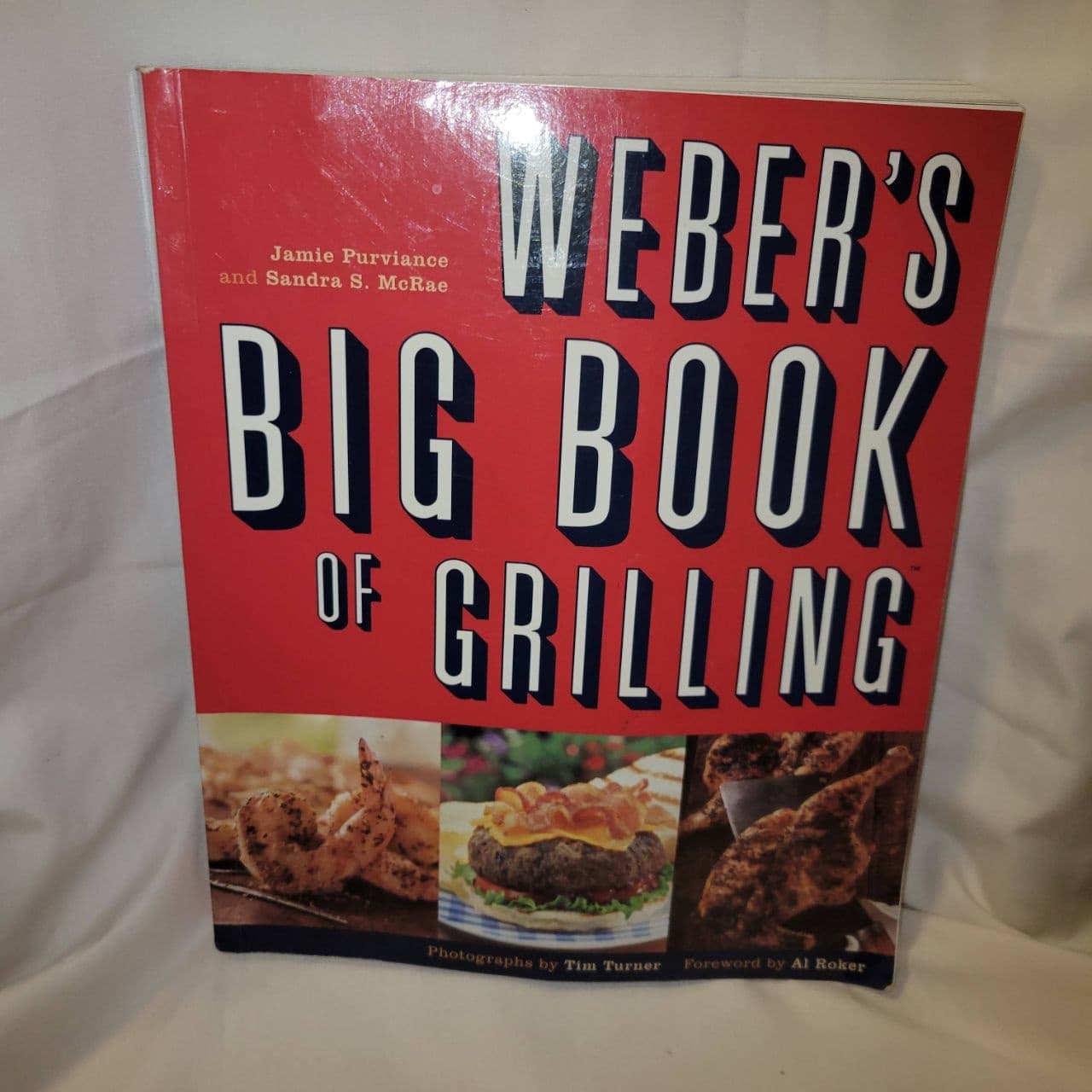 Weber’s Big Book of Grilling Cookbook Jamie Purviance BBQ Recipes 365+ - Image 1
