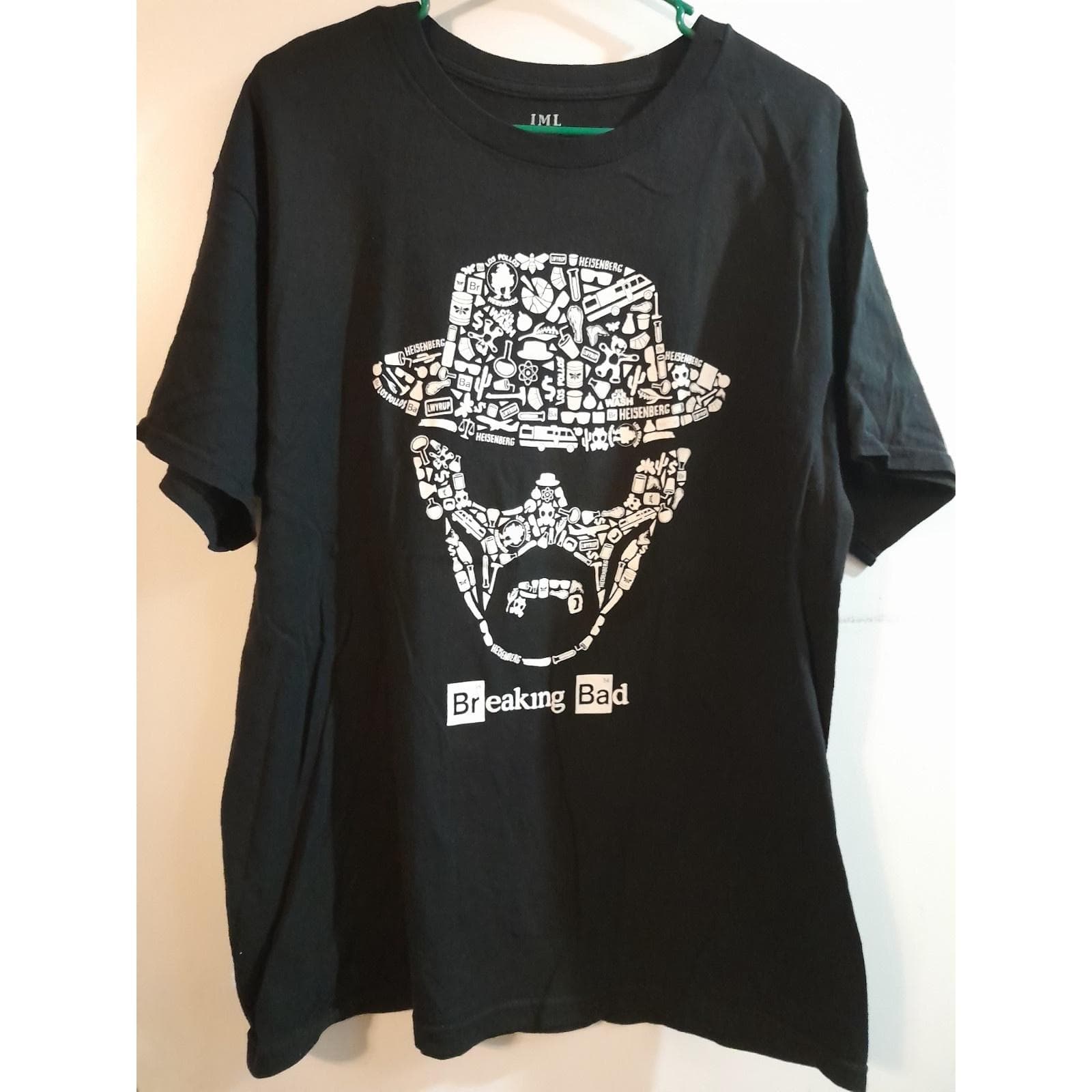 Breaking Bad Walter White Graphic T-Shirt Men’s Size XL Black - Thumbnail 2