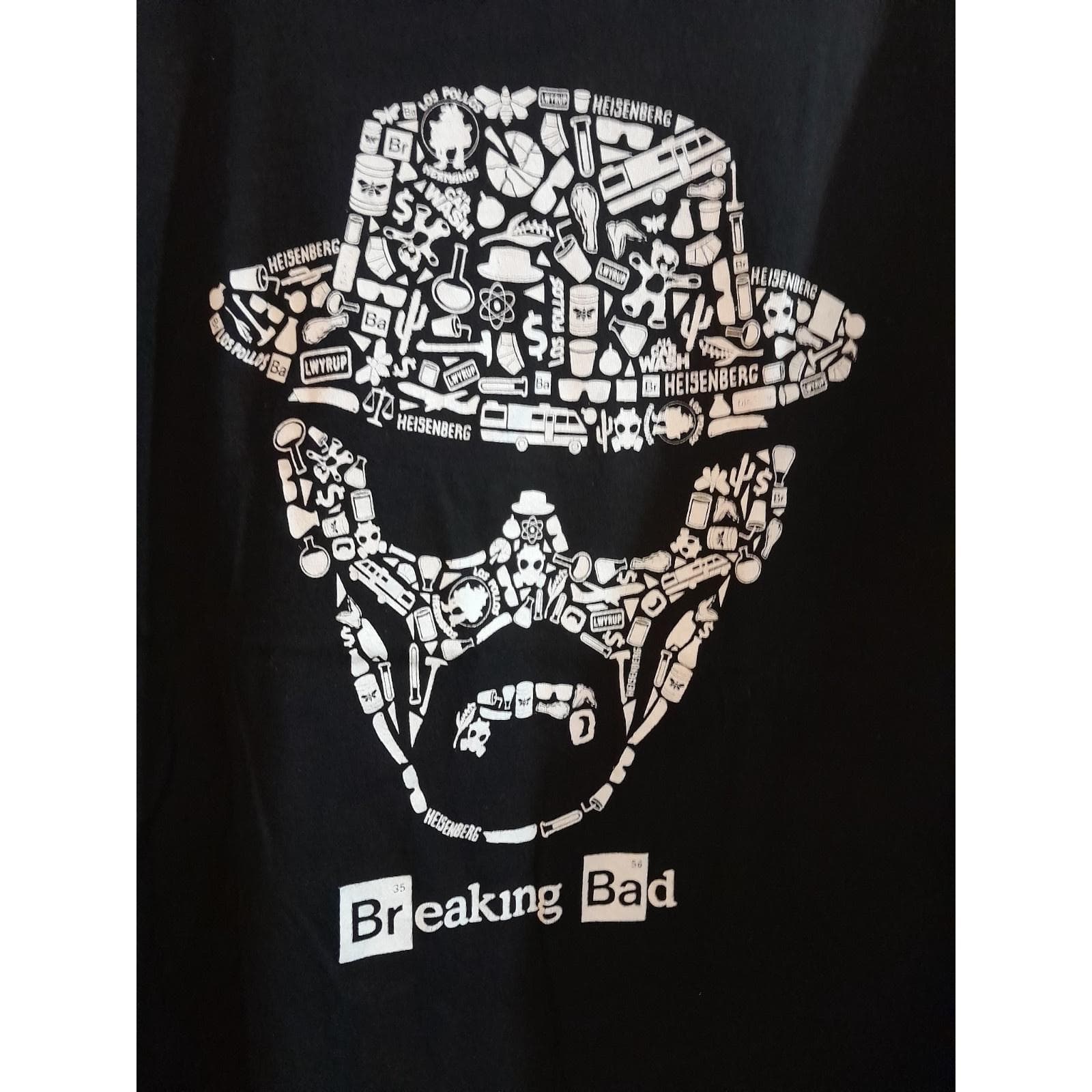 Breaking Bad Walter White Graphic T-Shirt Men’s Size XL Black - Thumbnail 3
