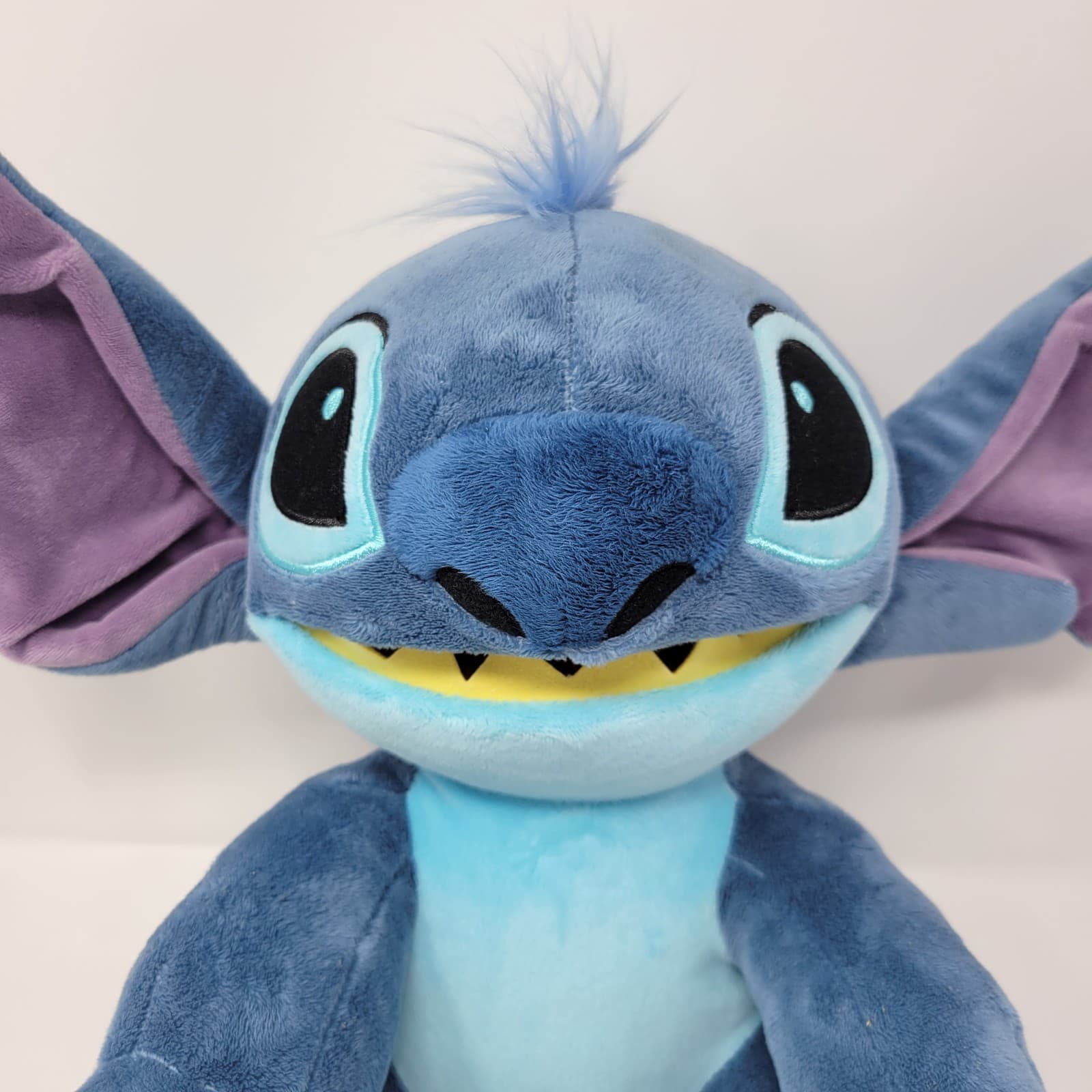 DISNEY Stitch Plush Stuffed Animal Blue Build A Bear Soft Toy Collectible - Thumbnail 3