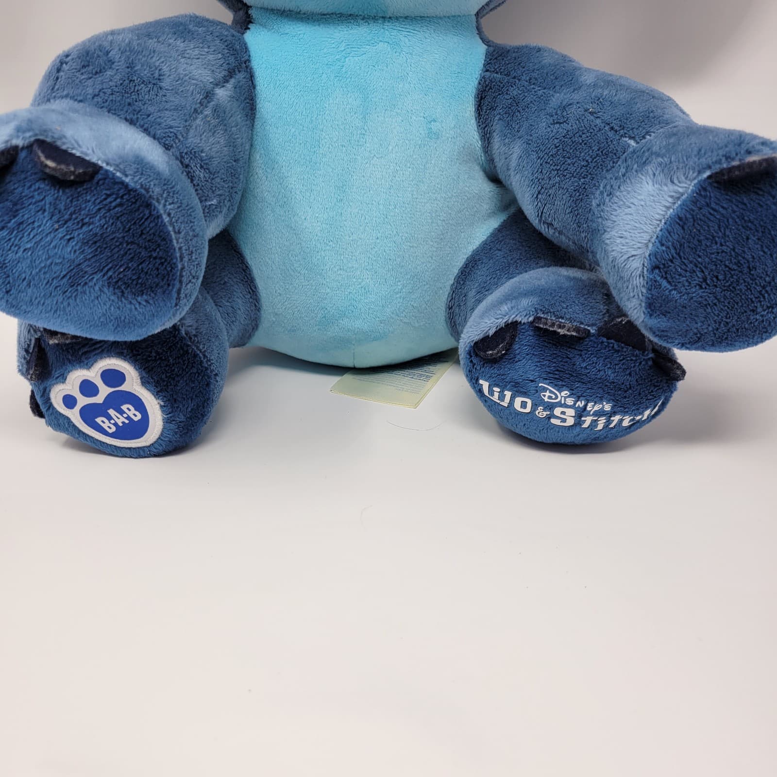 DISNEY Stitch Plush Stuffed Animal Blue Build A Bear Soft Toy Collectible - Thumbnail 2