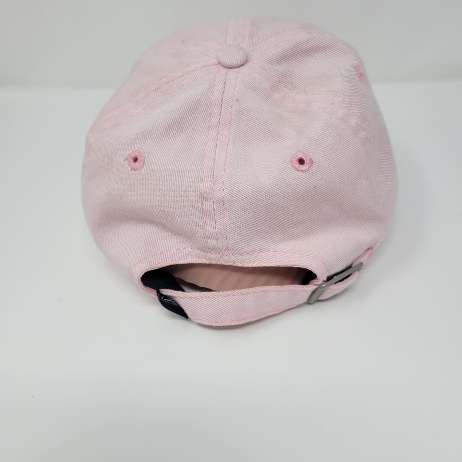 REEBOK Dallas Cowboys Womens One Size Pink NFL Strapback Cap Embroidered Vintage - Thumbnail 5