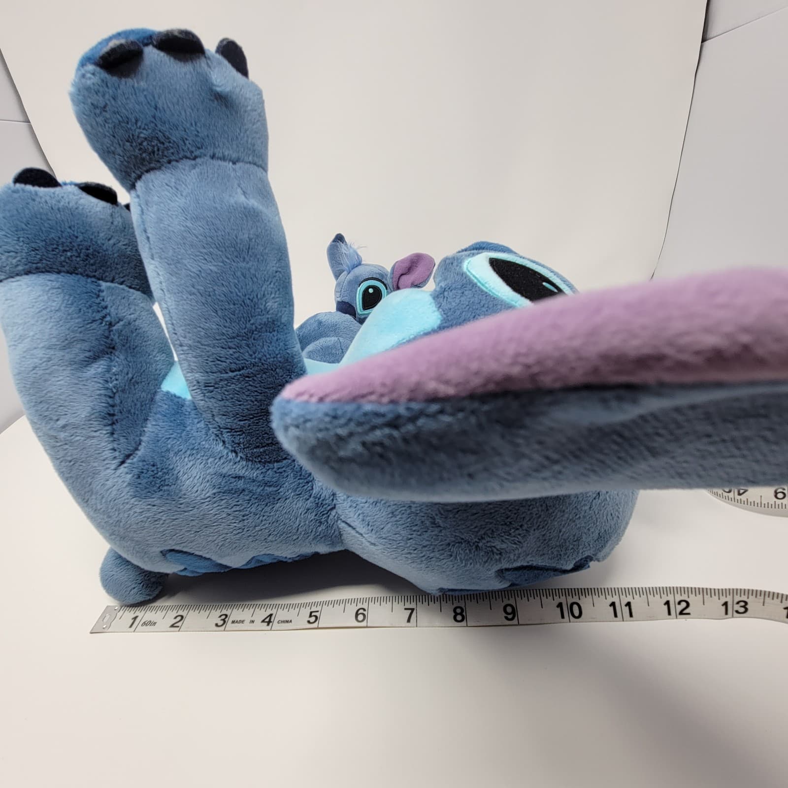 DISNEY Stitch Plush Stuffed Animal Blue Build A Bear Soft Toy Collectible - Thumbnail 10