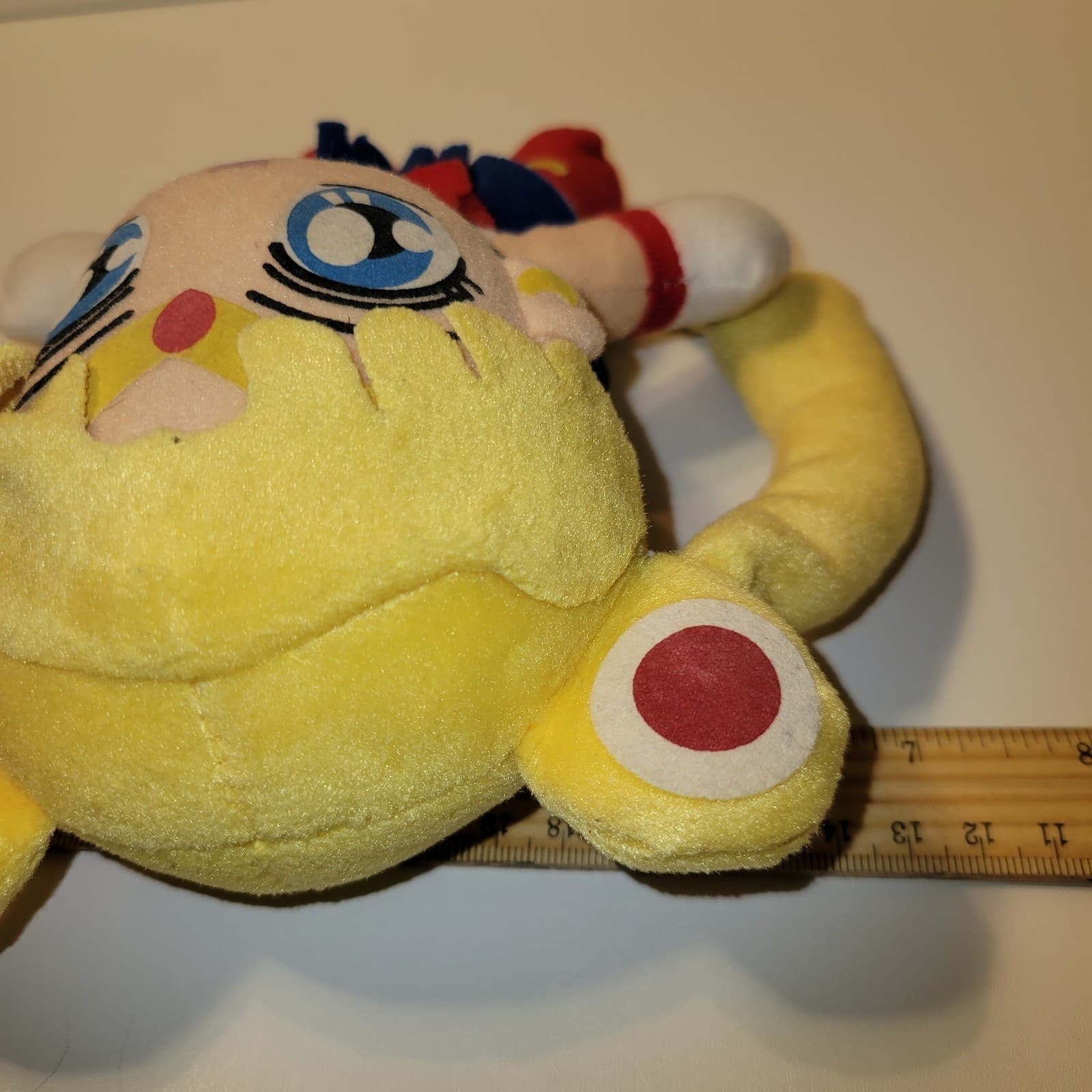 Sailor Moon Character Plush Toy Blue Skirt Red Bow 7.5 Inch Vintage Style No Tag - Thumbnail 10