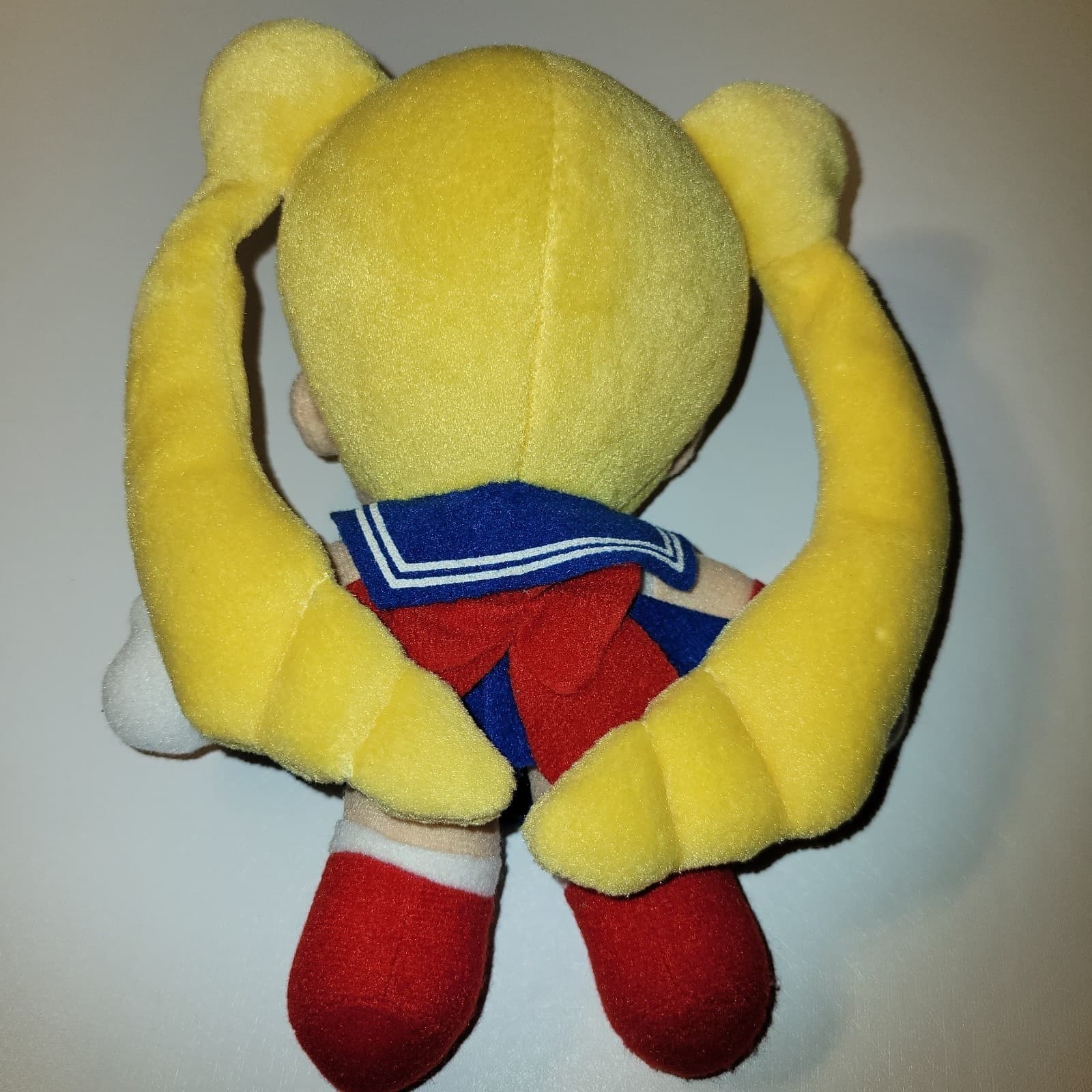 Sailor Moon Character Plush Toy Blue Skirt Red Bow 7.5 Inch Vintage Style No Tag - Thumbnail 8