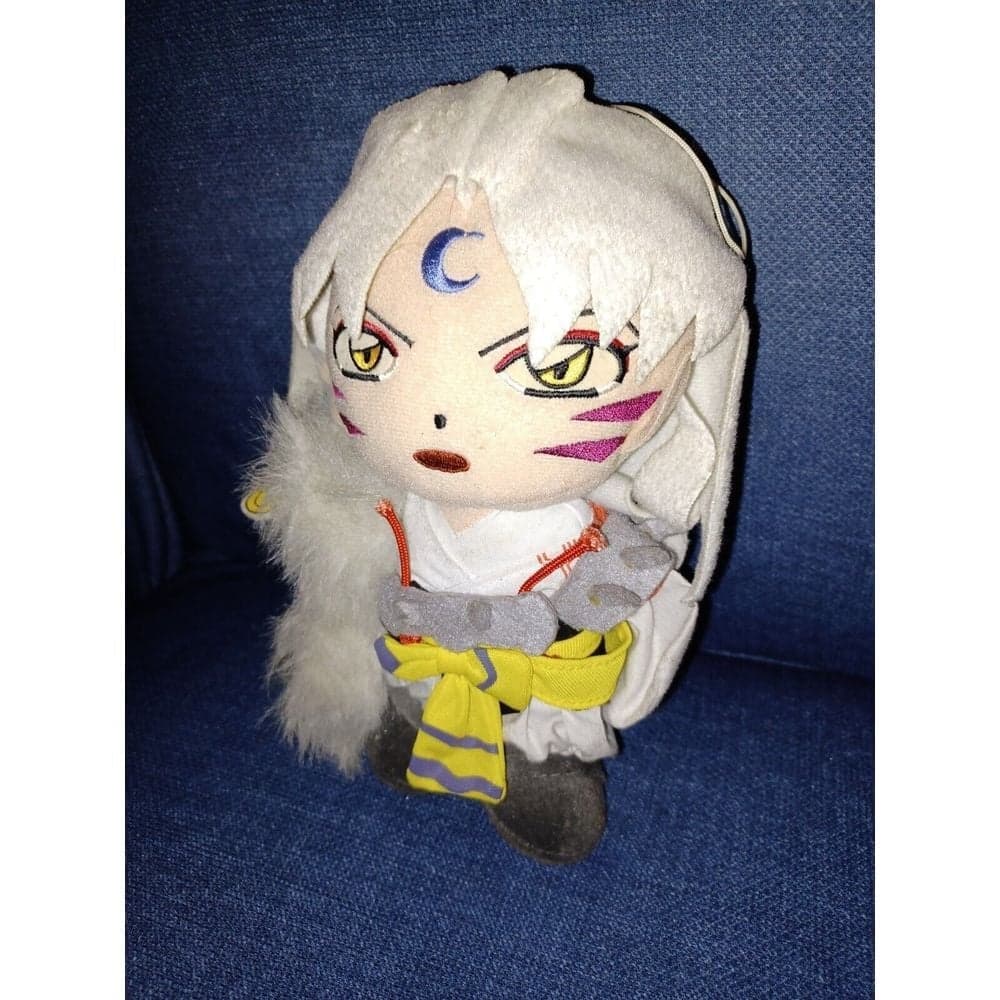 Inuyasha Sesshomaru Plush Doll Manga Anime Daiyōkai 8 inches Inuyasha 2005 - Thumbnail 2