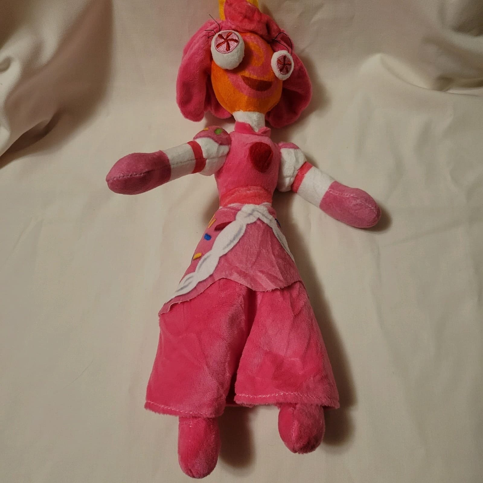 Pink Candy Princess Plush Doll Unbranded Stuffed Toy Rare Cute Collectible - Thumbnail 2