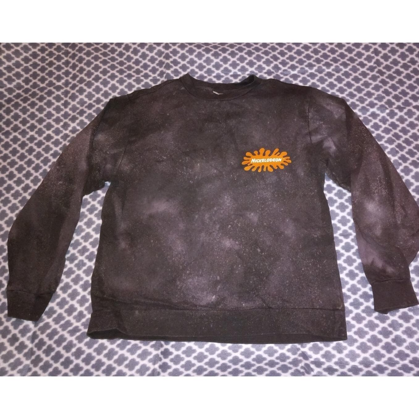 Nickelodeon Rugrats Graphic Pullover Crewneck Sweatshirt Sz M Double Sided 90s - Thumbnail 3
