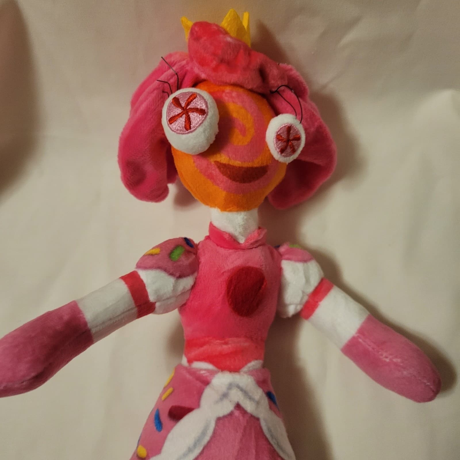 Pink Candy Princess Plush Doll Unbranded Stuffed Toy Rare Cute Collectible - Thumbnail 3
