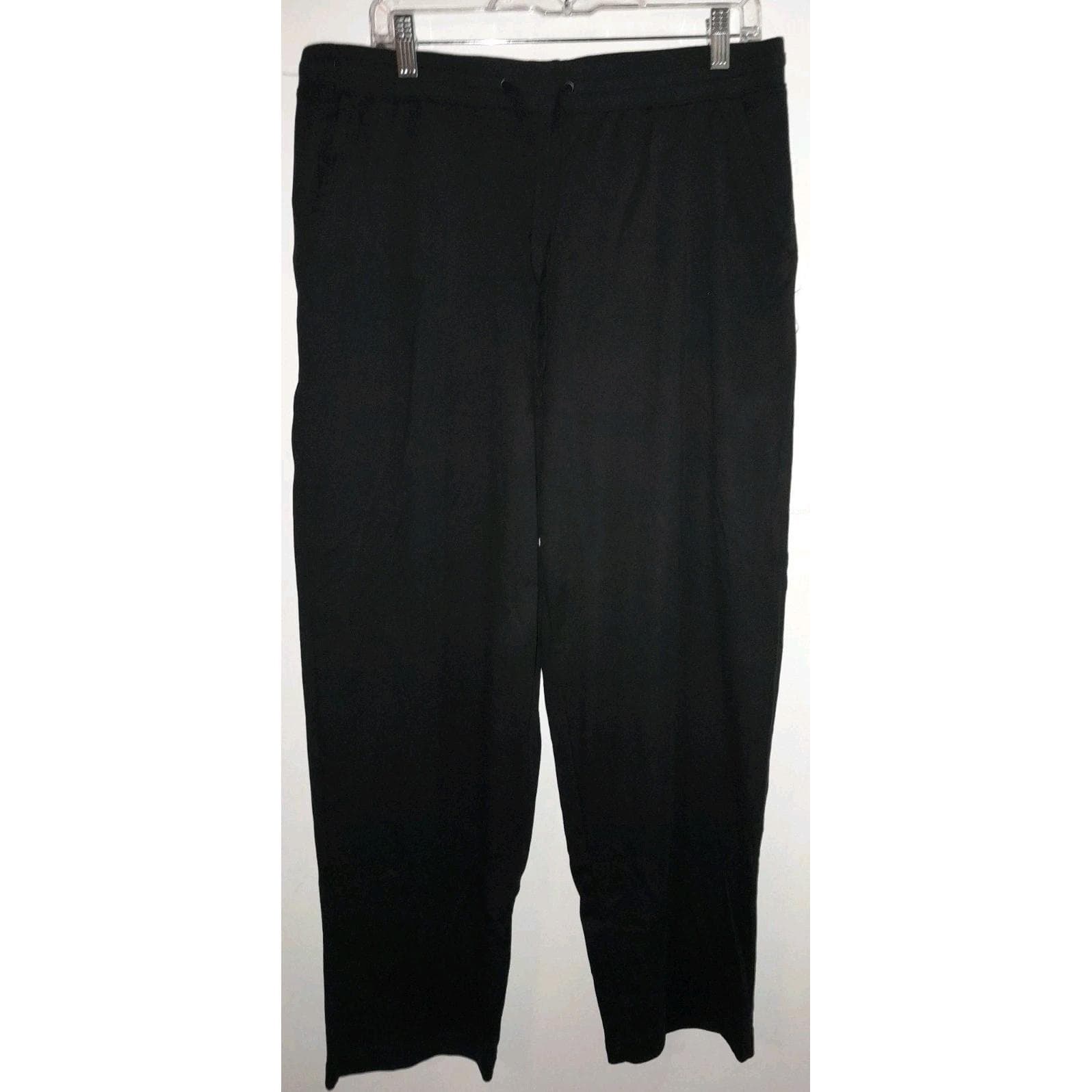 Murano Size L Loungewear Sleepwear Pants Drawstring Black Soft Cotton Large NWT - Image 1