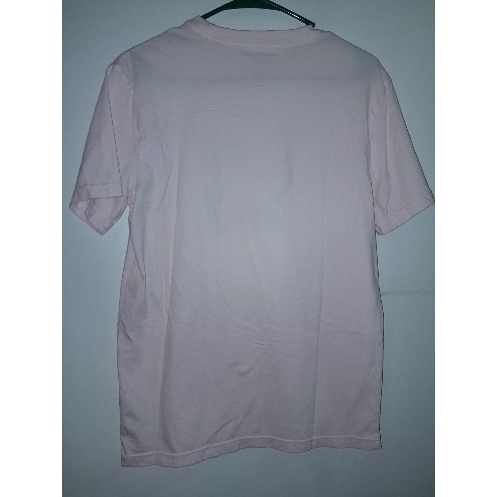 American Eagle Super Soft Standard Fit Pink T-shirt Graphic Eagle XS - Thumbnail 4