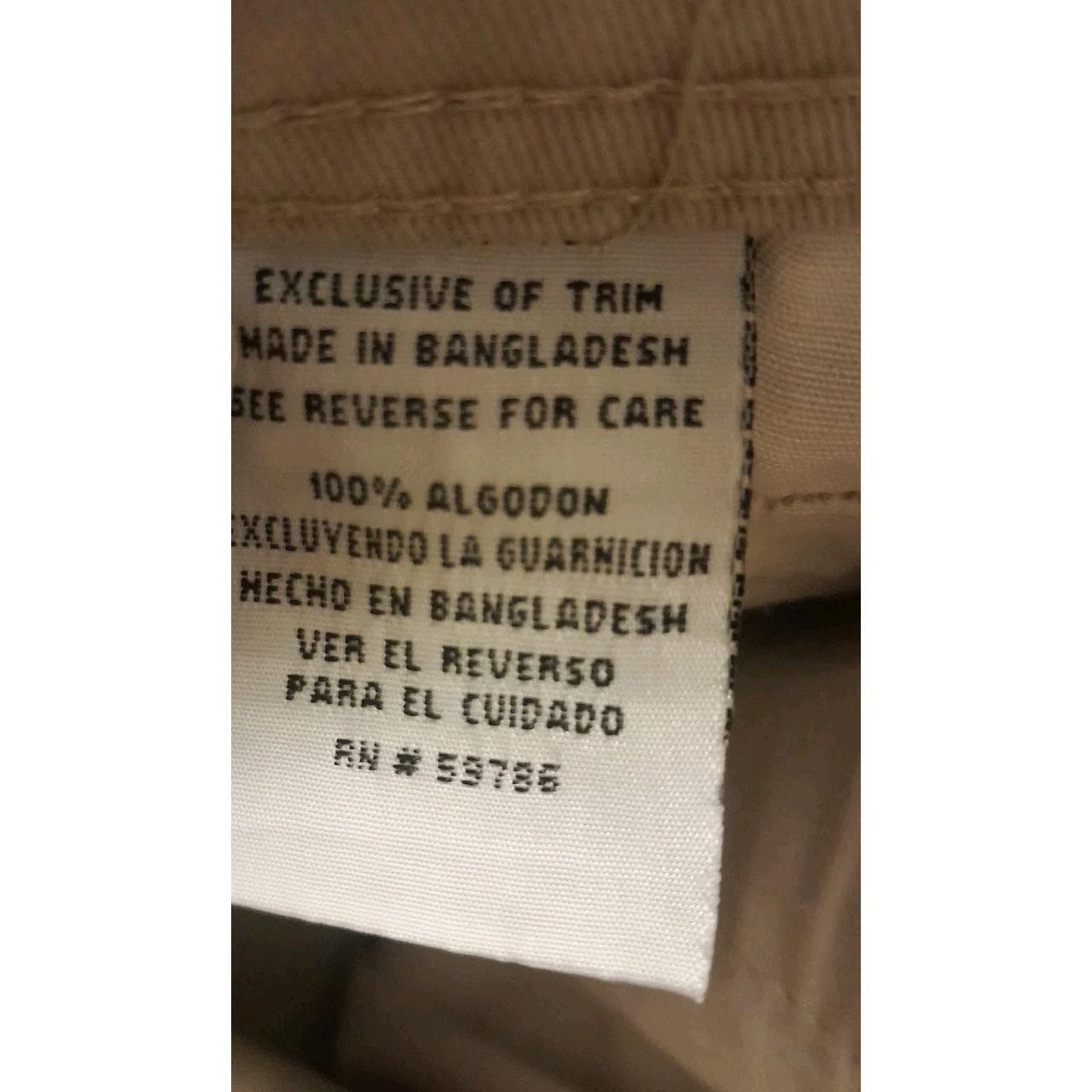 Beverly Hills Polo Club Khaki Shorts Size 36 Property Of BHPC 82 Standard Issue - Thumbnail 3