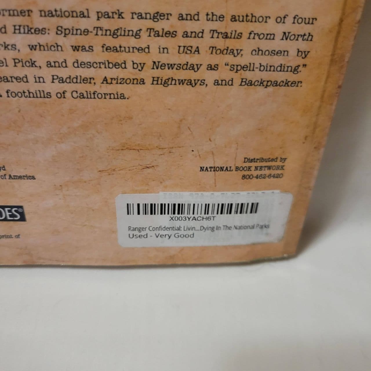 Ranger Confidential Andrea Lankford 2010 Falcon Guides National Parks Paperback - Thumbnail 5