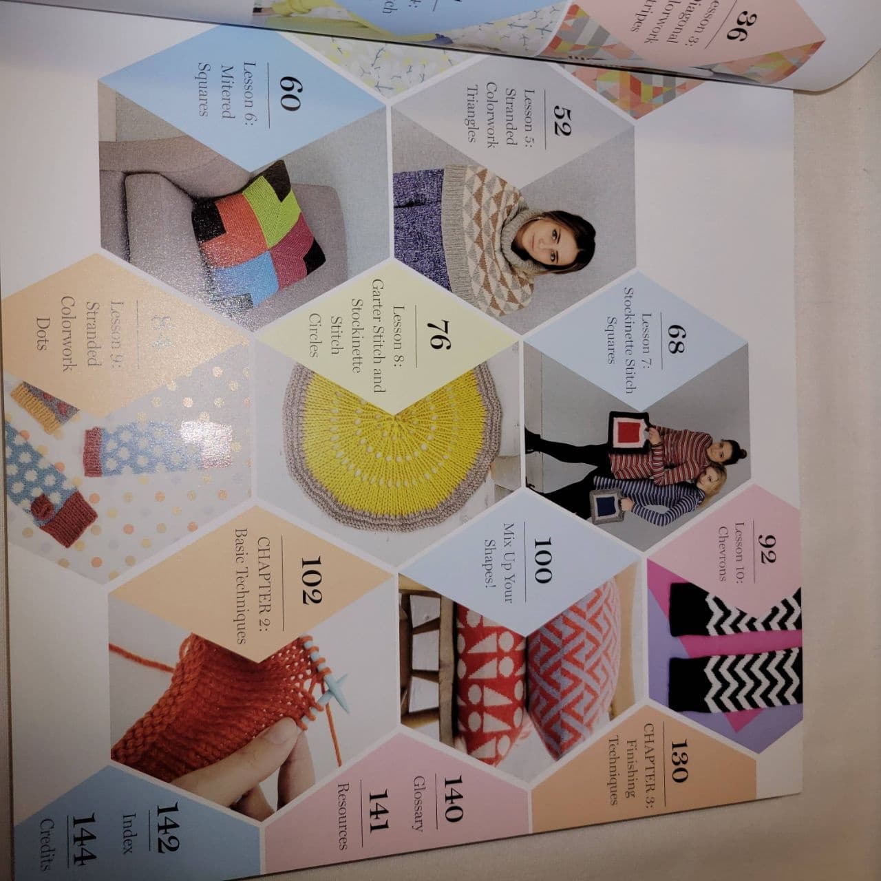 Geo Knits Mary Jane Mucklestone 2016 Lark Crafts Knitting Patterns Paperback - Thumbnail 7