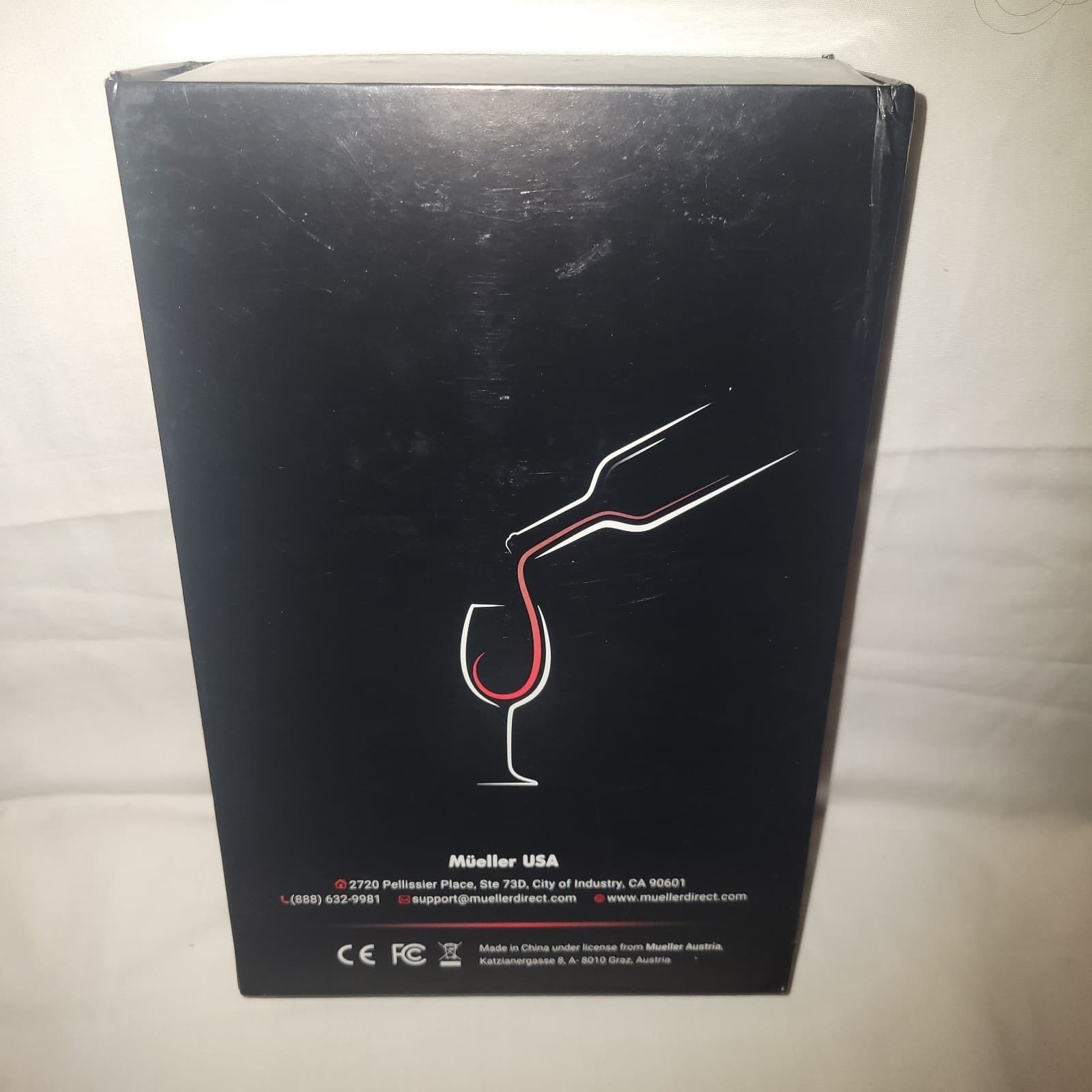 Mueller Electric Wine Opener Set Rechargeable Corkscrew with Accessories - Thumbnail 6