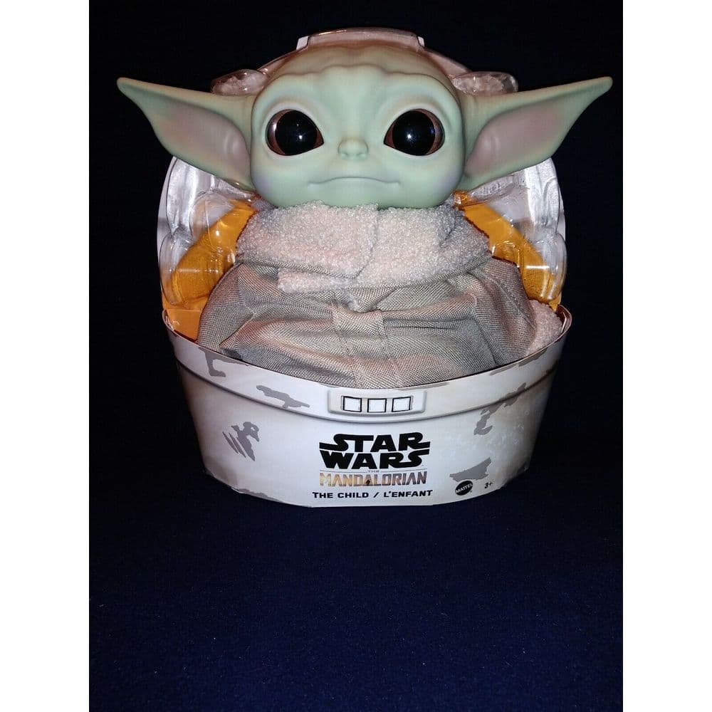 Baby Yoda Plush The Child Mandalorian Star Wars 11 inch Mattel Official On Hand - Image 1