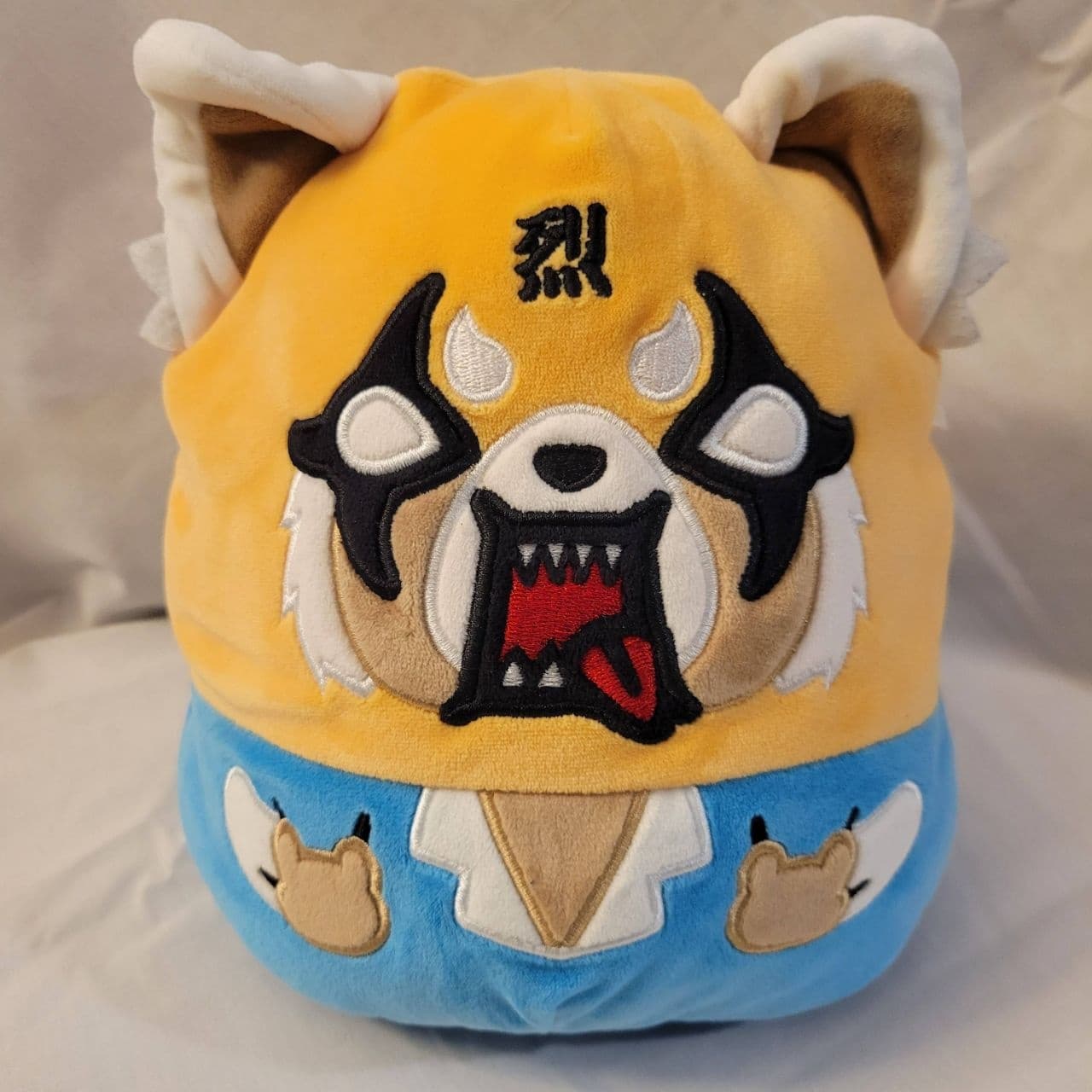 Squishmallows Aggretsuko By Sanrio Embroidered Rage / Angry Face 9" Fox - Image 1