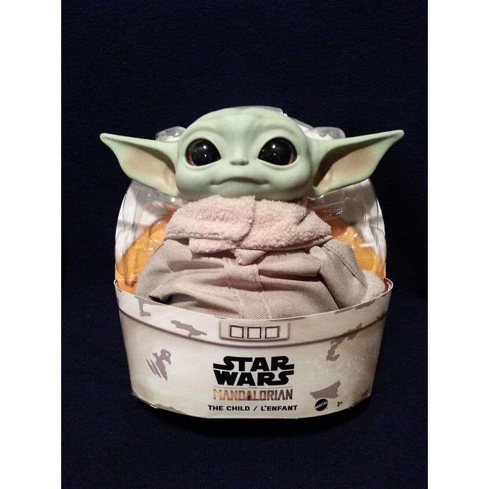 Baby Yoda Plush The Child Mandalorian Star Wars 11 inch Mattel Official On Hand - Thumbnail 2