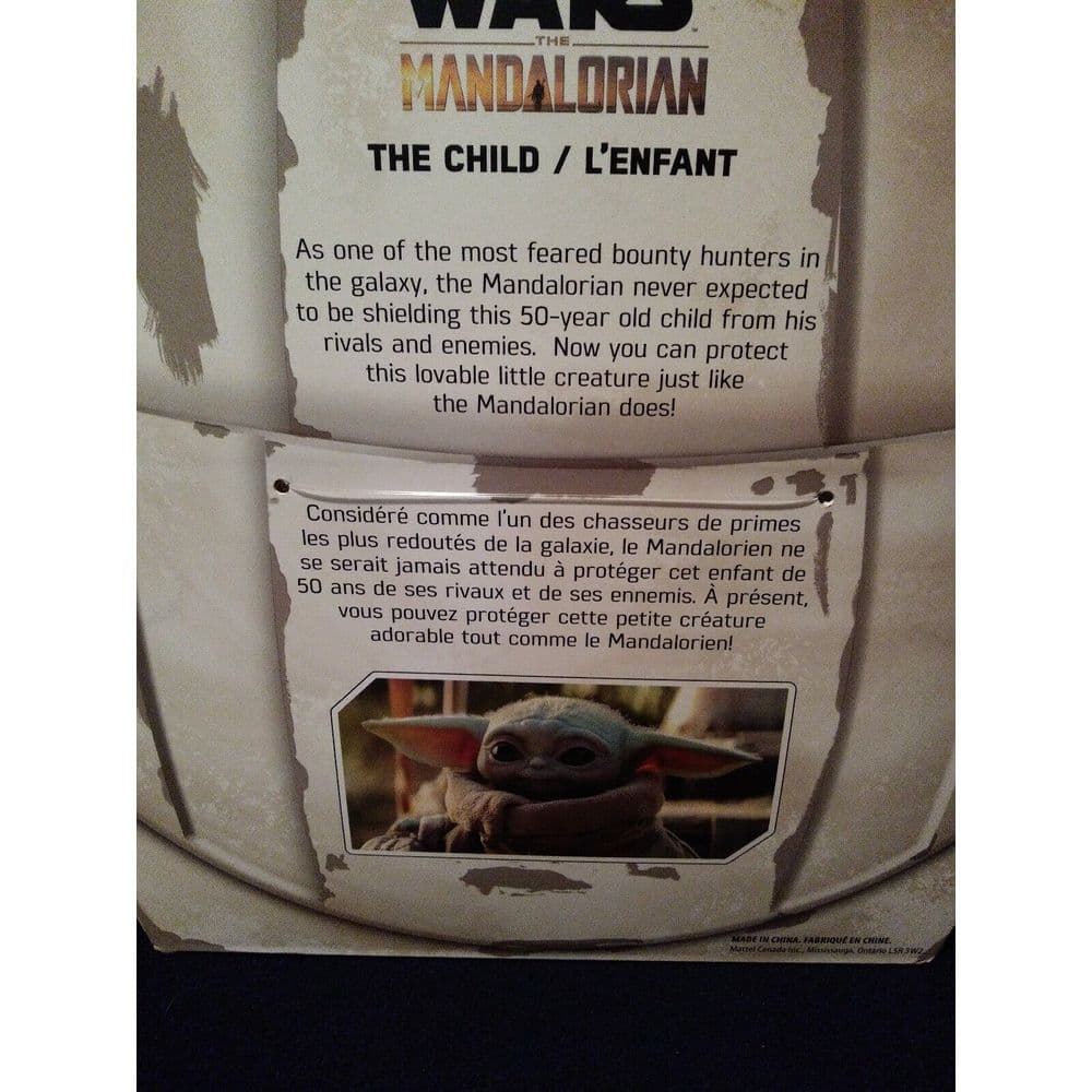 Baby Yoda Plush The Child Mandalorian Star Wars 11 inch Mattel Official On Hand - Thumbnail 4