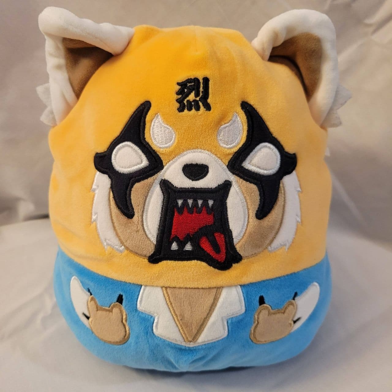 Squishmallows Aggretsuko By Sanrio Embroidered Rage / Angry Face 9" Fox - Thumbnail 2
