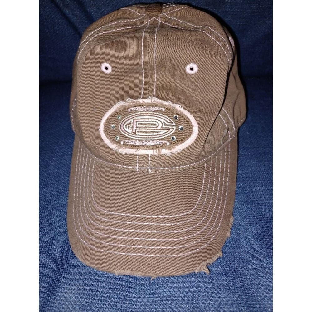 Pat Green Texas Country Music Concert Hat Adjustable Strap Hat Cap Pink Brown - Image 1