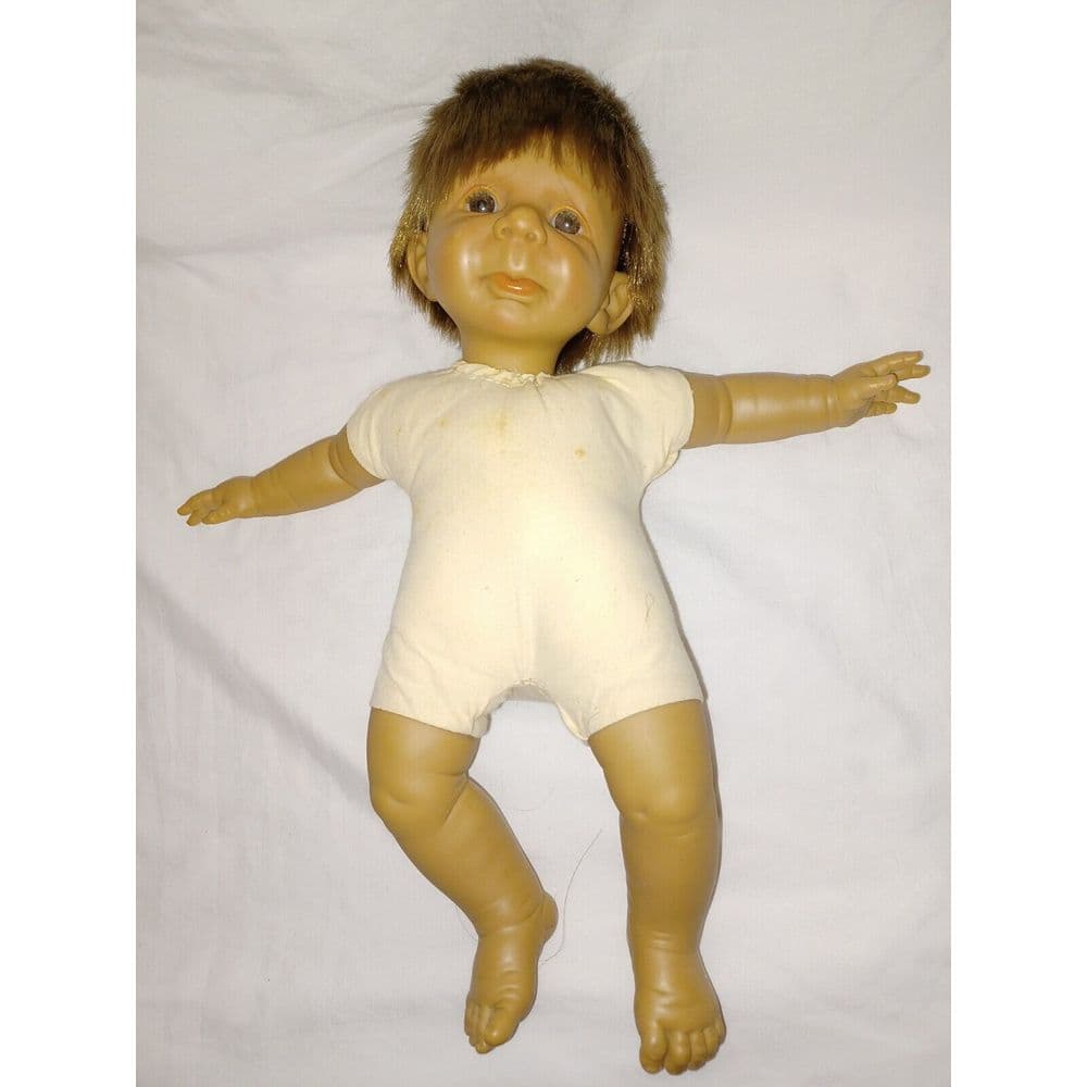 Vintage Toy Carmen Gonzalez Doll JULIO 1994 Made In Spain 14" Pouting Face RARE - Thumbnail 4