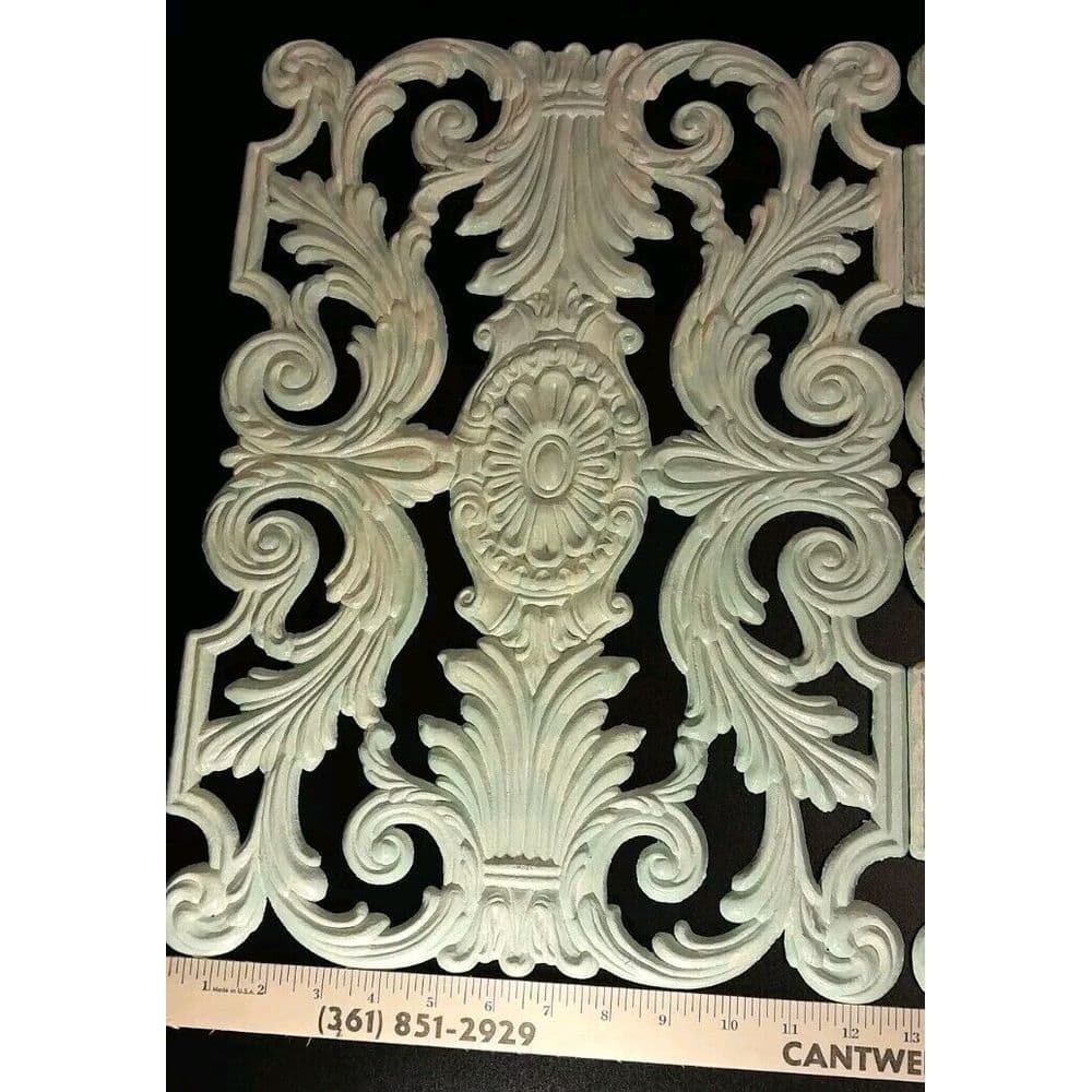 Acanthus Leaf Panels Furniture Applique Architectural Onlay 13" W X 18 1/4" H - Thumbnail 7