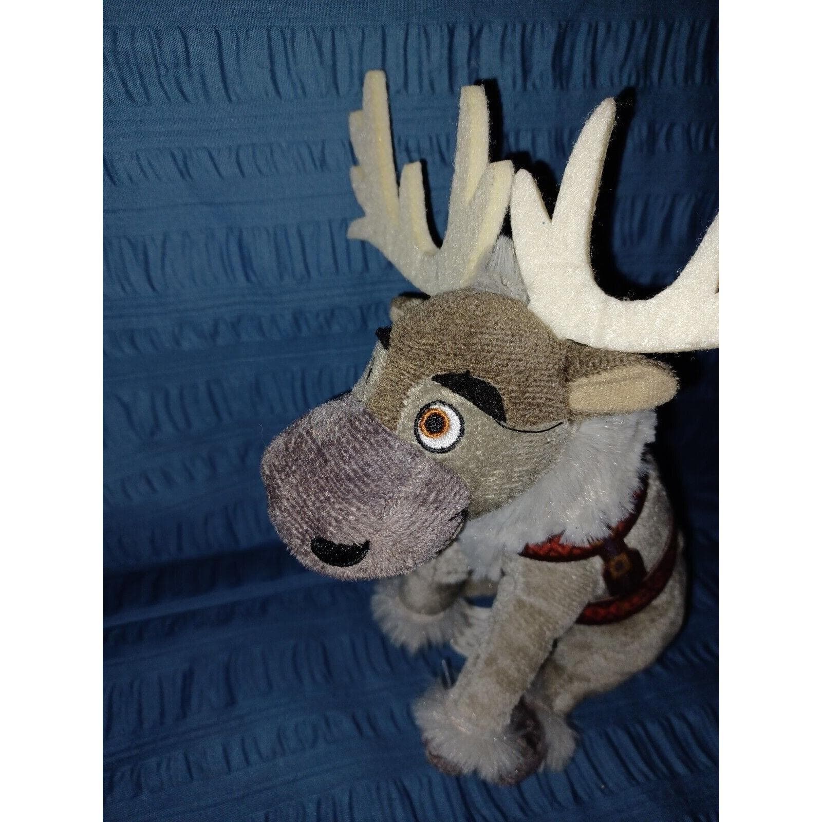 Disney Frozen Sven Plush 7" Reindeer Stuffed Animal Toy Gray Official Disney - Thumbnail 4