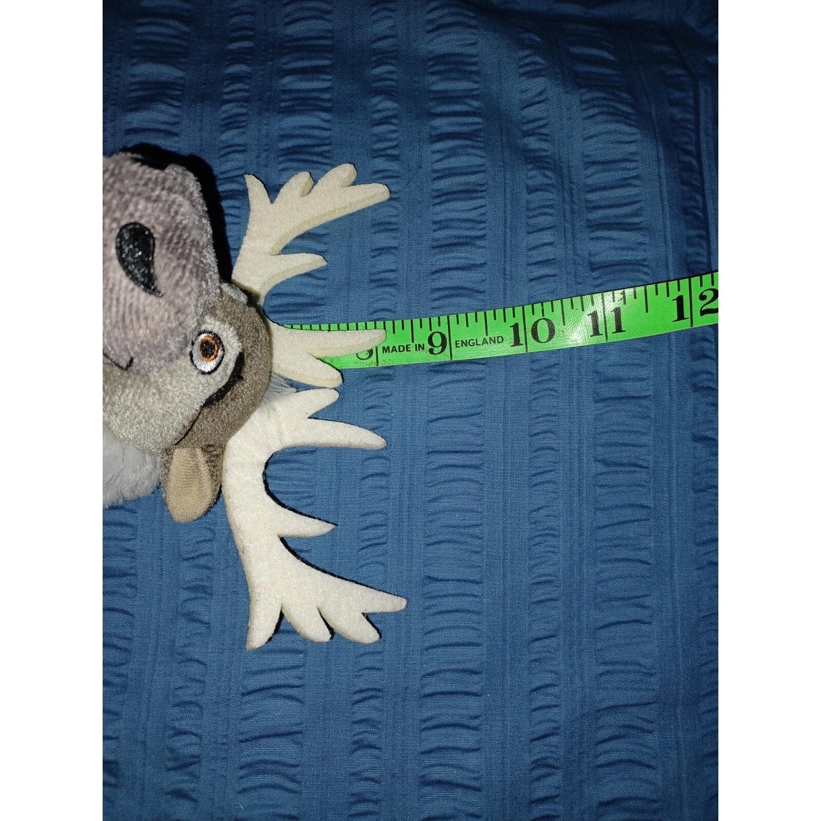 Disney Frozen Sven Plush 7" Reindeer Stuffed Animal Toy Gray Official Disney - Thumbnail 2